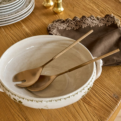 Vintage Bronze Textured Serveware