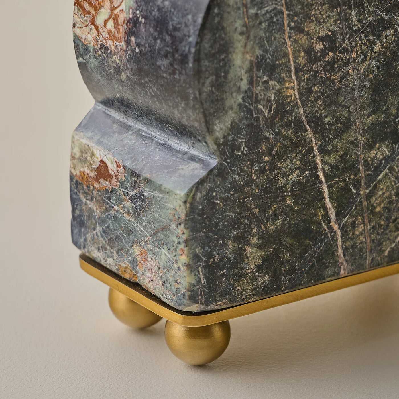 Theo Stone and Gold Accent Bookholders